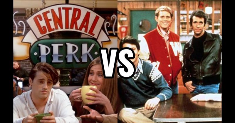 ARNOLD’S DRIVE-IN (Happy Days) vs. Central Perk