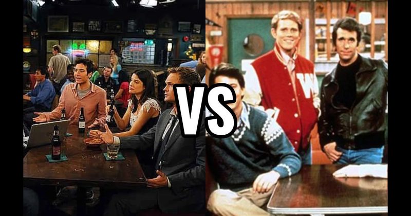 ARNOLD’S DRIVE-IN (Happy Days) vs. MACLAREN’S PUB (How I Met Your Mother)