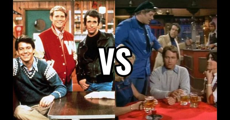 ARNOLD’S DRIVE-IN (Happy Days) vs. Regal Beagle (Three’s Company)