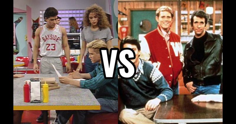 ARNOLD’S DRIVE-IN (Happy Days) vs. THE MAX (Saved by the Bell)