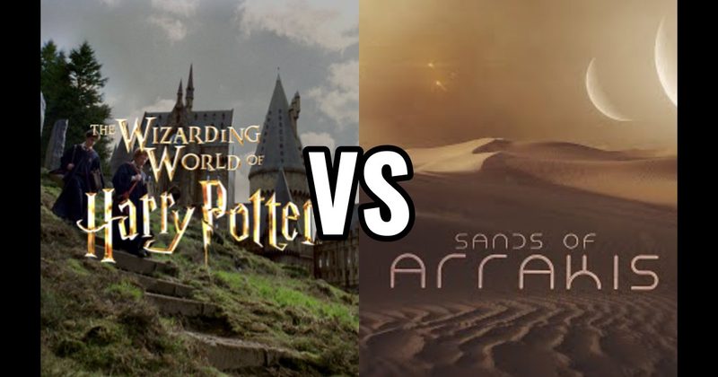 Arrakis (Dune) vs. Wizarding World (Harry Potter)