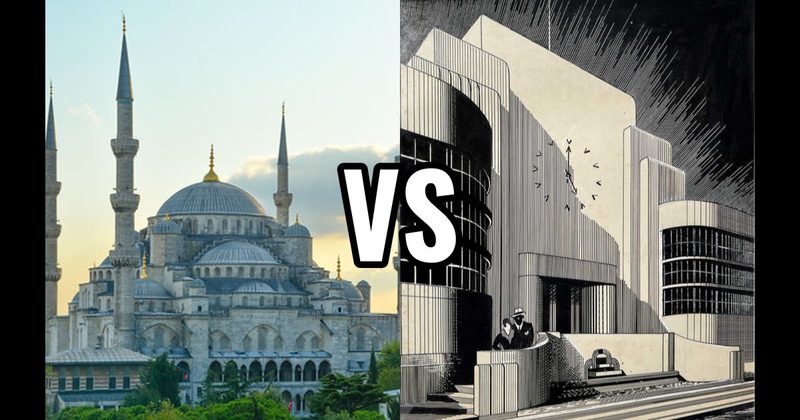 Art Deco vs. Islamic Architecture