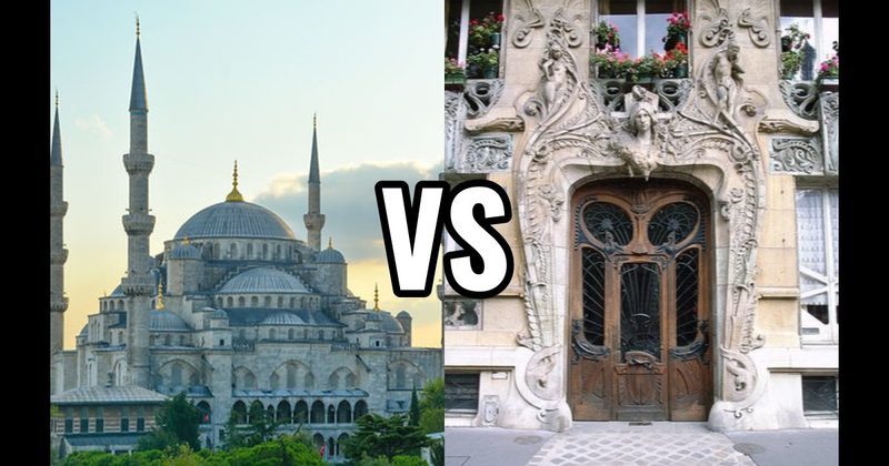 Art Nouveau vs. Islamic Architecture