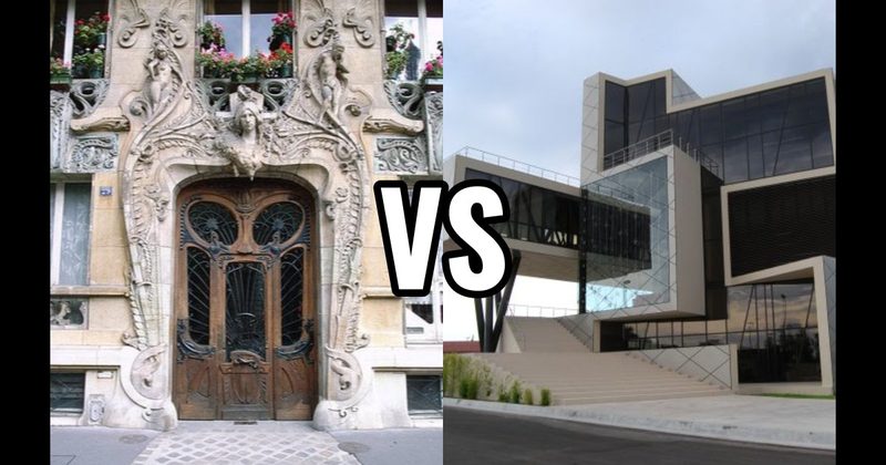 Art Nouveau vs. Modernism