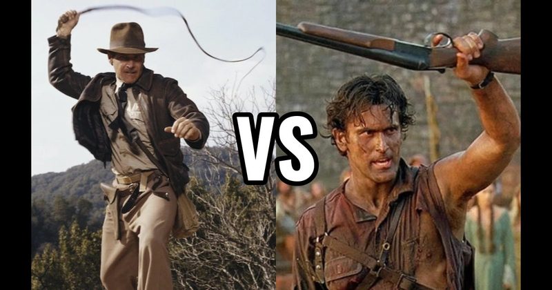 Ash's Boomstick (Army of Darkness) vs. Indiana Jones' Whip