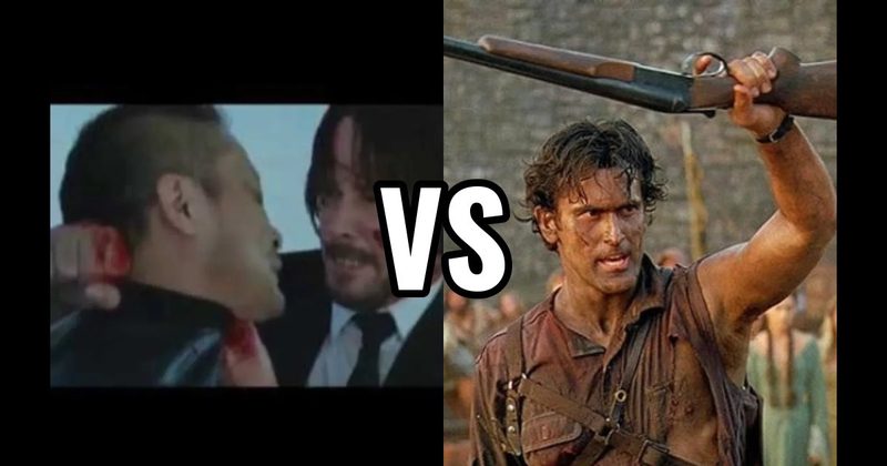 Ash's Boomstick (Army of Darkness) vs. John Wick's Pencil (John Wick: Chapter 2)