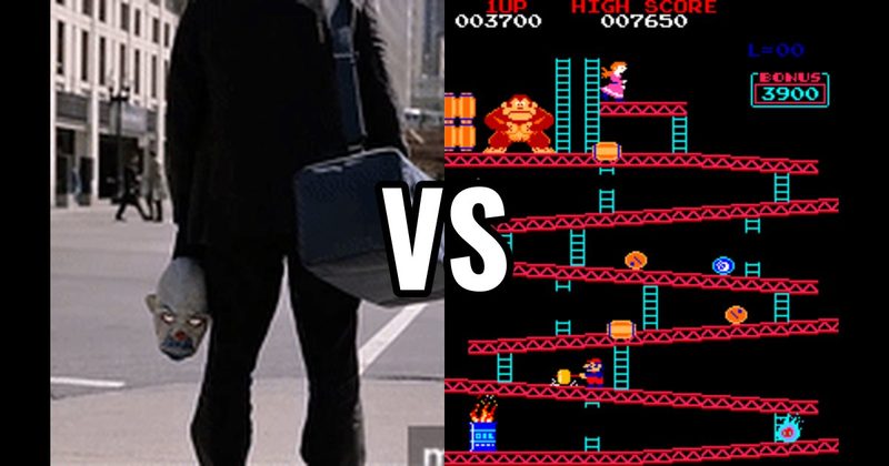 Asteroids vs. Donkey Kong