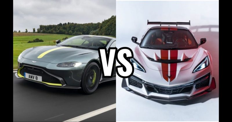Aston Martin Vantage vs. Chevrolet Corvette C8 Z06