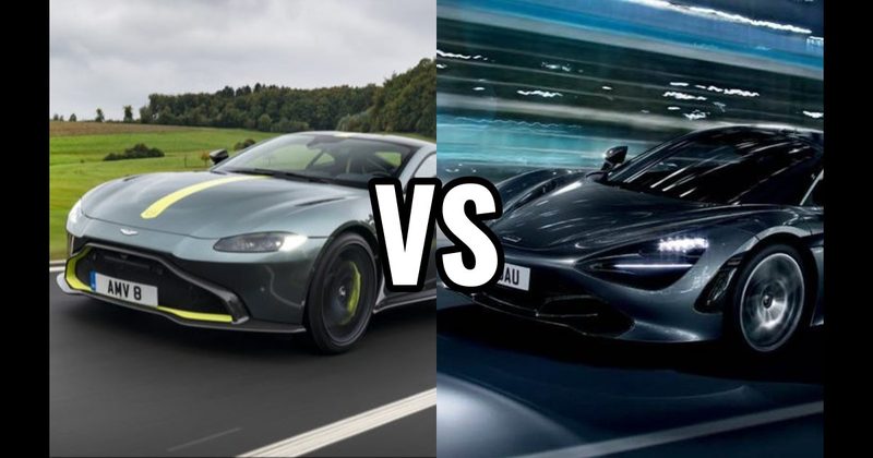 Aston Martin Vantage vs. McLaren 720S