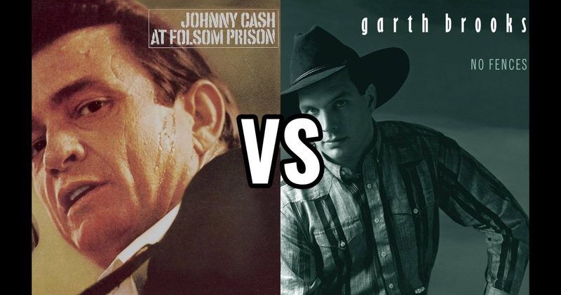 At Folsom Prison vs. No Fences