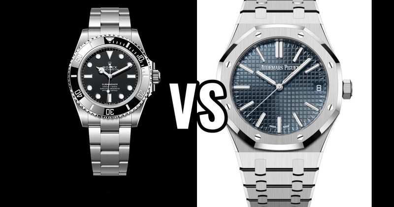 Audemars Piguet Royal Oak (M) vs. Rolex Submariner