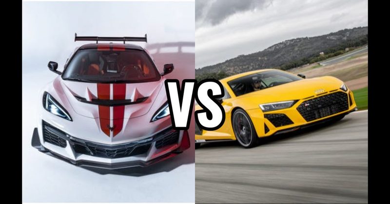 Audi R8 vs. Chevrolet Corvette C8 Z06