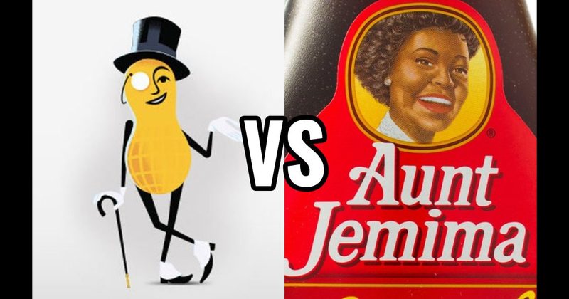 Aunt Jemima vs. Mr. Peanut