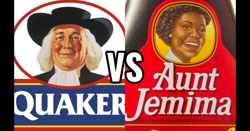 Aunt Jemima vs. Quaker Man
