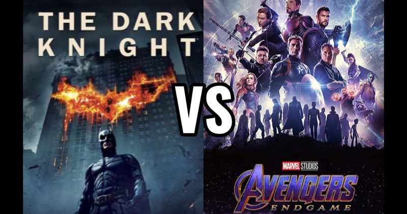 Avengers: Endgame (2019) vs. Dark Knight (2008)
