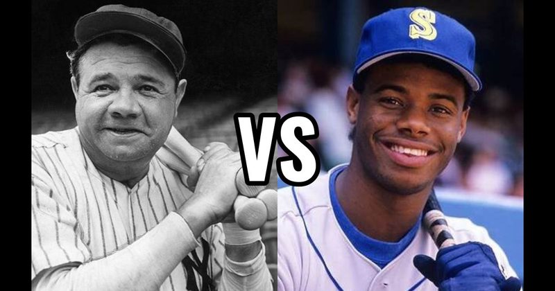 Babe Ruth vs. Ken Griffey Jr.