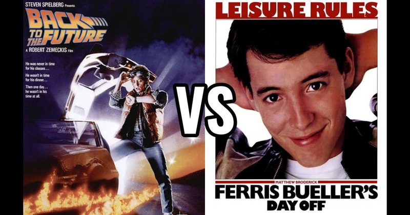 Back to the Future (1985) vs. Ferris Bueller’s Day Off (1986)