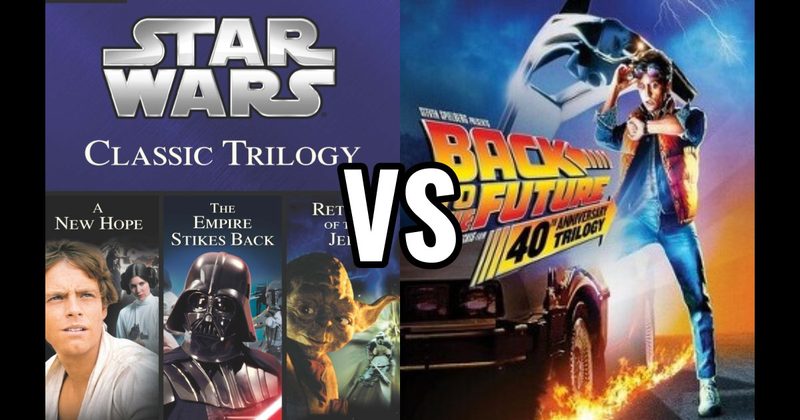 Back to the Future Trilogy vs. Star Wars Trilogy