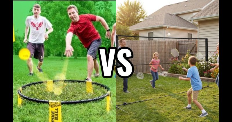 Badminton vs. Spikeball