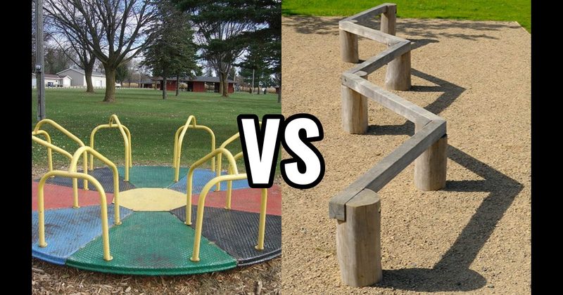 Balance Beam vs. Merry-Go-Round