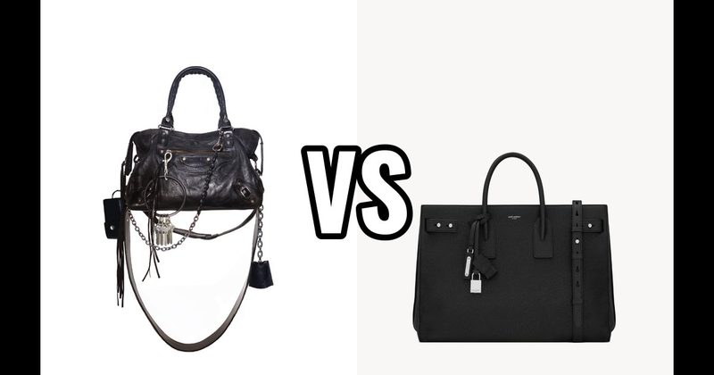 Balenciaga City vs. YSL Sac de Jour
