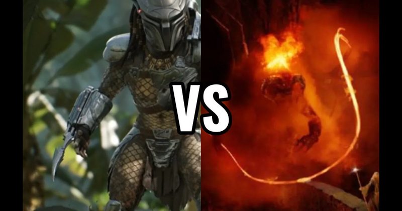 Balrog's Fire Whip (Fellowship of the Ring) vs. Predator's Wrist Blades — Predator