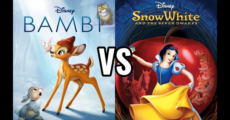 Bambi vs. Snow White and the Seven Dwarfs