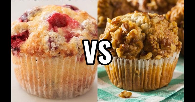 Banana Nut Muffin vs. Cranberry Orange Muffin