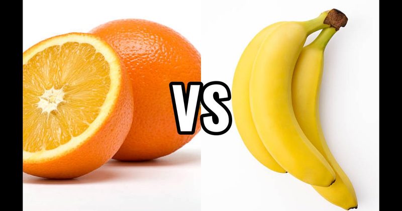 Banana vs. Orange