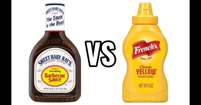 Barbecue Sauce vs. Mustard