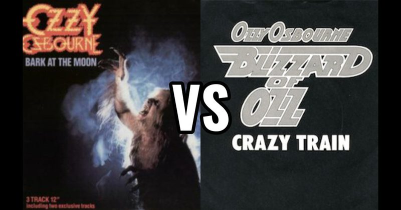Bark at the Moon vs. Crazy Train