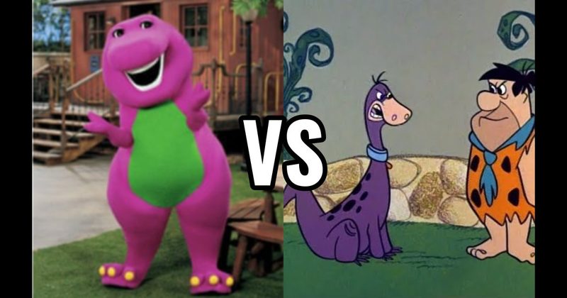 Barney vs. Dino (Flintstones)