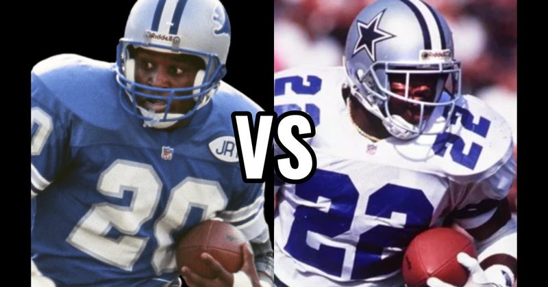 Barry Sanders vs. Emmitt Smith