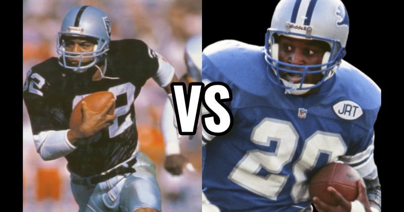 Barry Sanders vs. Marcus Allen