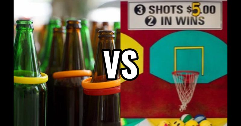 Basketball Toss vs. Ring Toss