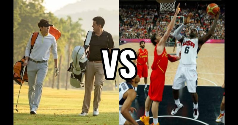 Basketball vs. Golf