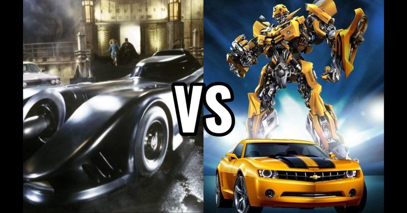 Batmobile (Batman) vs. Bumblebee (Transformers)