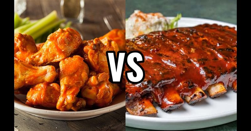 BBQ Ribs vs. Buffalo Wings