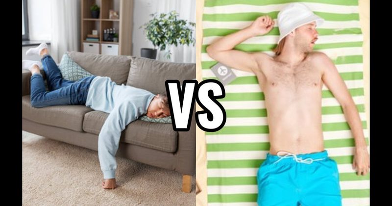 Beach Towel vs. Couch