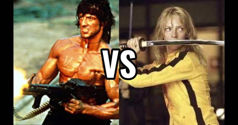 Beatrix Kiddo (Kill Bill)  vs. Rambo