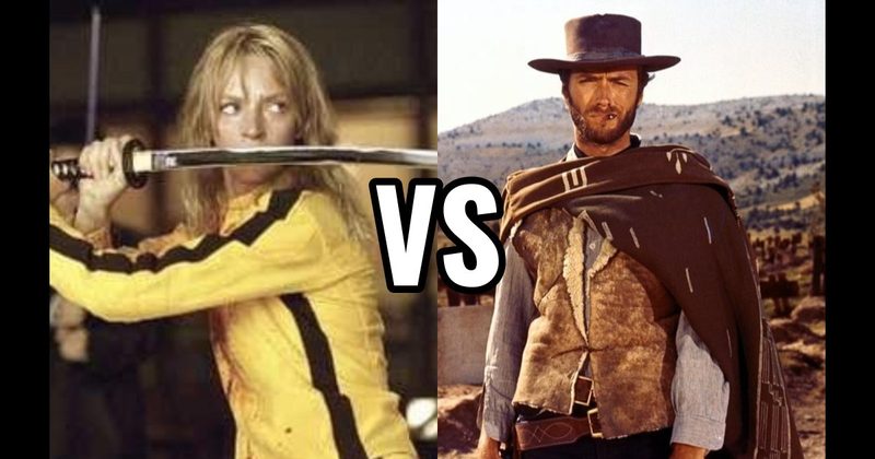 Beatrix Kiddo (Kill Bill)  vs. Man with No Name (The Good, the Bad and the Ugly)