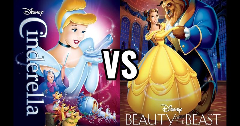 Beauty and the Beast vs. Cinderella