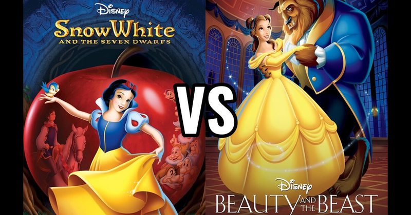 Beauty and the Beast vs. Snow White and the Seven Dwarfs