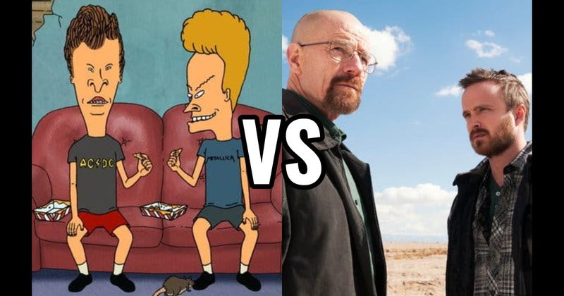 Beavis & Butt-Head (Beavis and Butt-Head) vs. Walter White & Jesse Pinkman (Breaking Bad)