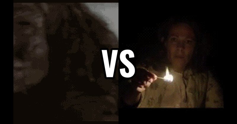 Bedroom Clap — The Conjuring vs. Diner Figure — Mulholland Drive