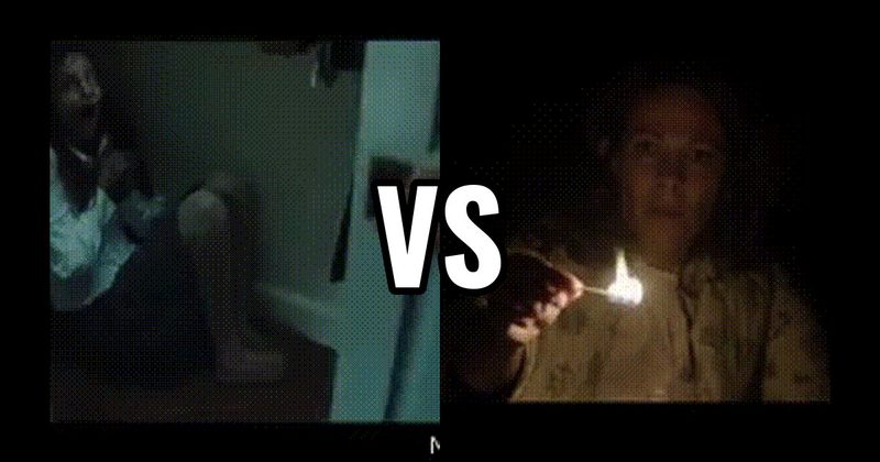 Bedroom Clap — The Conjuring vs. Closet Scene — The Ring