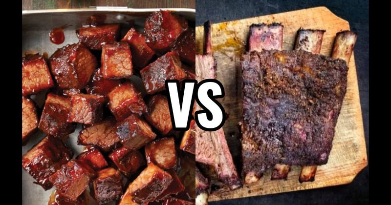 Beef Ribs vs. Burnt Ends