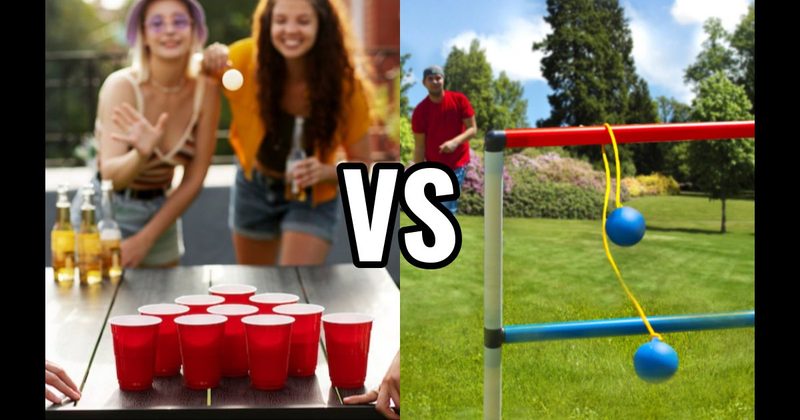 Beer Pong vs. Ladder Toss