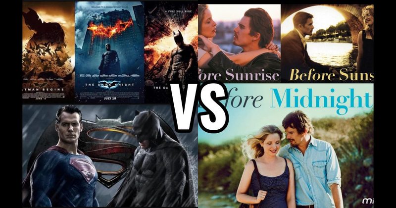 Before Trilogy vs. Dark Knight Trilogy