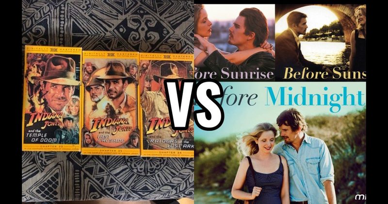 Before Trilogy vs. Indiana Jones Trilogy